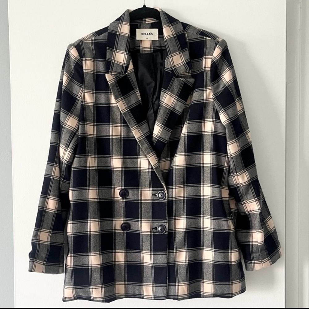 Rolla’s Plaid Blazer